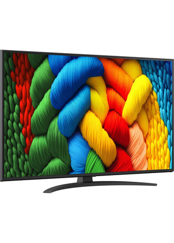 Телевизор 43" 43NANO81A6A NanoCell 4K 61Hz Smart WebOS Black LG (361965550)
