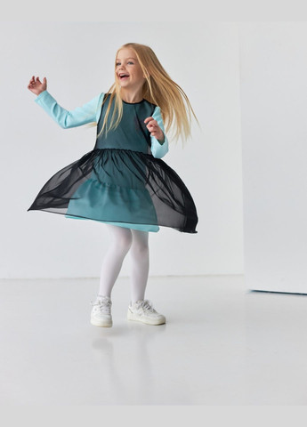 М'ятна нарядна сукня для дівчинки Tair Kids (322094912)