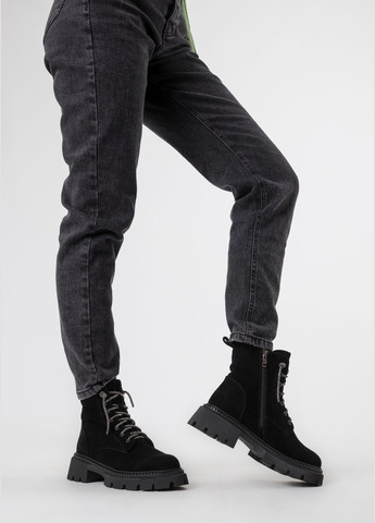 Зимние ботинки (1769ц) Nina Mosconni из натуральной замши