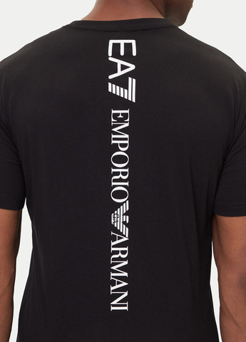 Черная футболка Emporio Armani