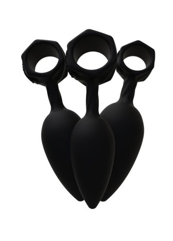 Набір анальних пробок Anal Training Plugs, діаметр 2,5 см - 3,1см - 3,8см Bathmate (369946125)