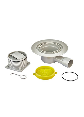 Душевой трап из нержавеющей стали SUS304 FD14-100x100-90 (угловой отвод) (AC0661) KOER (321184503)