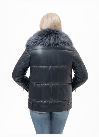 Индиго зимний Пуховик Fabio Monti