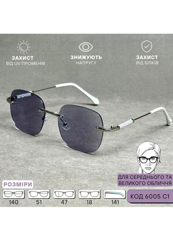 Безоправные женские очки для зрения с фотохромными линзами. Код: 6005 С1 -1.25 Fabia Monti (365830494)