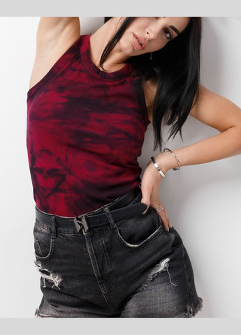 Облягаюча майка тай-дай Fashion Girl — 317235049