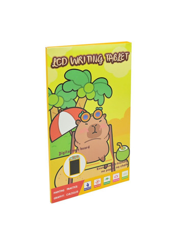 Дитячий LCD планшет для малювання Капібара 12" 31,5×19,5 см, в асортименті - No Brand C9704 (371924332)