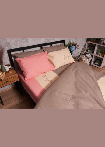 Комплект постельного белья Бязь Gold Люкс семейный 143х210х2 наволочки 4х50х70 (MS-820003353) Moon&Star Honeydew (288043524)