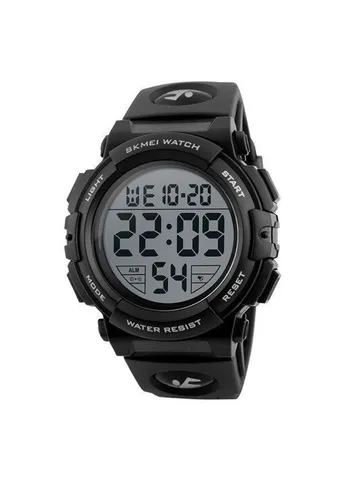 Мужские спортивные наручные часы 1258 Черный Skmei (314483482)