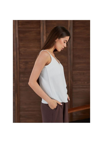 Літня майка з крепу, Розмір Одягу S, Колір Молочно білий Badger (354697531)