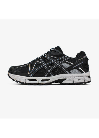Черные всесезонные кроссовки мужские и женские asics gel-kahana 8 black white gore-tex | асикс гель-кахана 8 черные No Brand