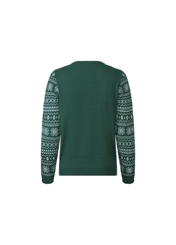 Зеленый зимний женский новогодний свитер Esmara
