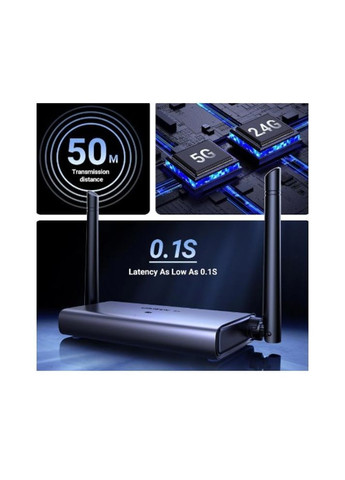 Беспроводной HDMI-сплиттер Wireless HDMI Extender（50M） (UGR-90909A) Ugreen CM586 (362219428)