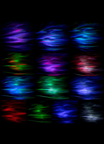 Ночник-проектор звездного неба с черной Bluetooth колонкой Aurora (315355036)