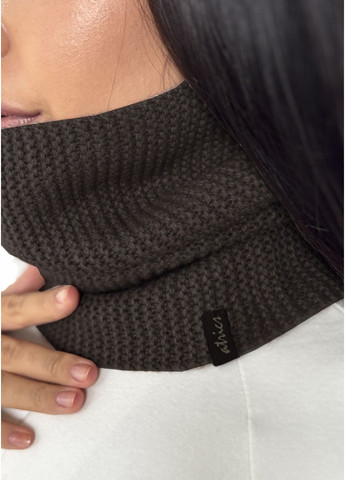 Теплий жіночий в'язаний снуд INNOE Бафф (369551725)