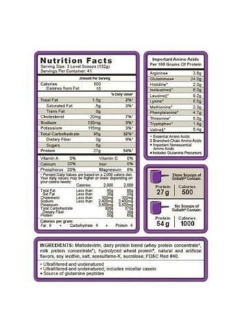 Goliath 5440 g /41 servings/ Vanilla Syntrax (297642498)