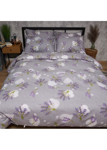 Комплект постільної білизни Бязь Gold Люкс євро 200х220 наволочки 2х40х60 (MS-820009635) Moon&Star Provence Dreams (356116723)