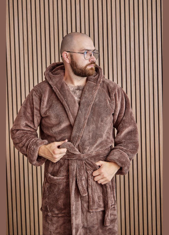 Халат махровий чоловічий батал довгий, теплий No Brand халат (301085077)