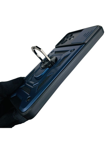 Чохол для G14 PAYF0006RS броньований з кільцем зі шторкою на камеру на моторола г14 темно-синій rg1 Motorola (366020197)