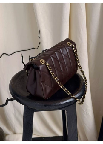 Сумка Tabby Shoulder Bag 26 шоколадный Coach крос боді (394553882)