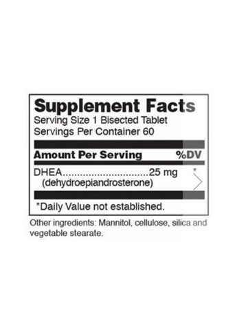 DHEA 25 mg 60 Tabs Douglas Laboratories (282479232)