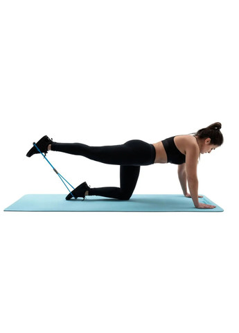 Эспандер восьмерка резинка с неопреновыми ручками Fitnes Sport Hard для фитнеса Good Idea (316554571)