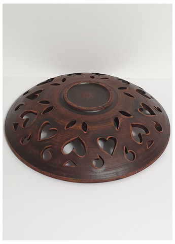 Конфетница 26 см., из красной глины No Brand (330028278)