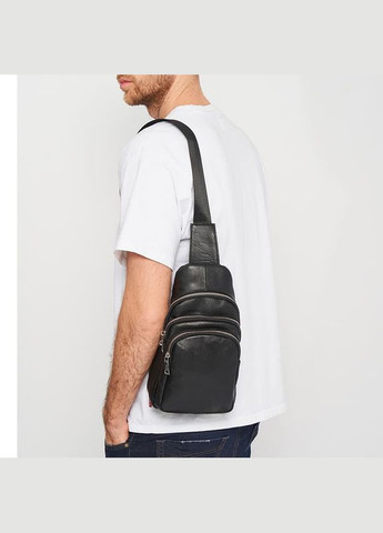 Рюкзак мужской кожаный K11613bl Black Keizer (301871612)