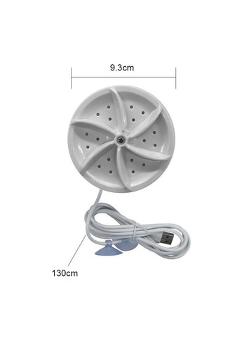 Портативная стиральная машинка ультразвуковая Turbine Wash No Brand (340111835)