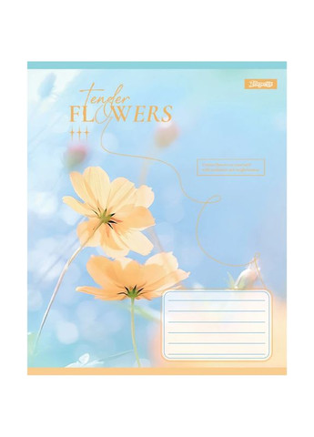 Зошит учнівський Tender Flowers 1В 768074 18 арк. Різнокольоровий shop (4823092296764) 1B (363299355)