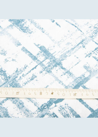 Тканина бязь ранфорс для постільної білизни 2,4 м штрих блакитний IDEIA (275870869)