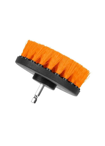 Набір щіток насадок з нейлоновою щетиною середньої жорсткості на дриль для очищення різних поверхонь 4 штуки (481276-Prob) Unbranded (359701909)