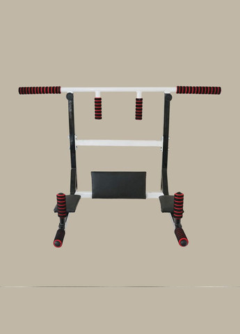 Турник с брусьями и прессом 4 в 1 с мягкими ручками No Brand (326596871)