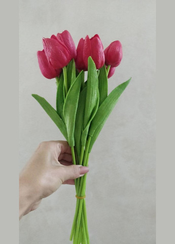 Тюльпан штучний 1шт. Колір червоний No Brand (304401823)