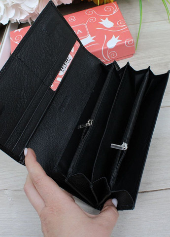 Классический женский кошелек из натуральной лакированной кожи Vishnya (322763819)