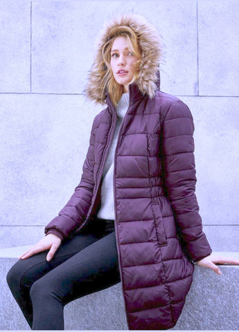 Фиолетовая демисезонная куртка-пальто демисезонная Esmara