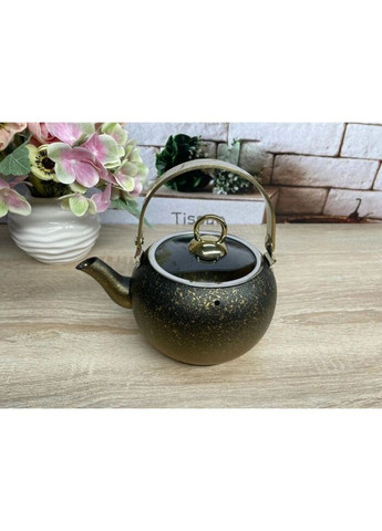 Чайник 8212-S-Gold 1 л золотистий OMS (296660941)