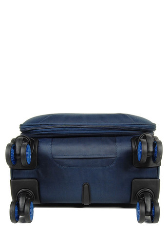 Чемодан ручная кладь S ткань синяя 55х35х20(+5)см/42л/2.2кг AIRTEX (324801967)