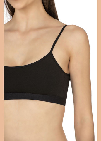 Жіночий бавовняний топ на тонкій бретельці Ozkan (333829072)