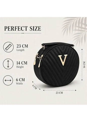 Женская сумка кросс-боди черная No Brand (400527715)