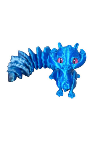 Іграшка Дитяча 3D Білка синій рухома 16 см Look & Buy (357490352)