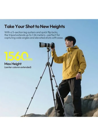 Штатив OMBRA II YING Tripod Black (T156) Ulanzi (389737144)