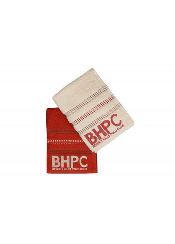 Beverly Hills Polo Club набір рушників - 355bhp1267 botanik brick red, cream 50*90 комбінований виробництво -
