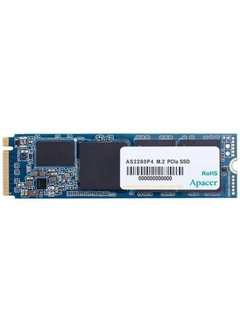 Накопичувач SSD 512GB AS2280P4 M.2 2280 PCIe 3.0 x4 3D TLC (AP512GAS2280P4-1) Apacer (336953332)
