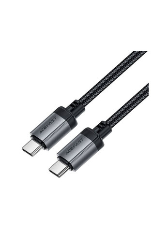 Дата кабель (m462969) Acefast USB-C to USB-C 1.2m 3A aluminum alloy C20-03 Black (367069759)