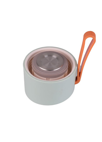 Термос Raiser 450 мл з гвинтовою кришкою і ремінцем, Happy Life (328603508)