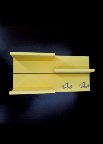 Полка для ванной из дерева Кассель лимонад (ВНП-001451) No Brand (328091723)