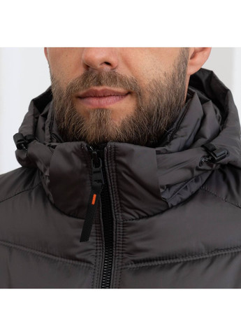 Графітова зимня зимова куртка чоловіча великого розміру SK