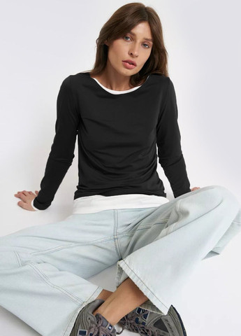 Пара хлопковых лонгсливов Egostyle (307028737)