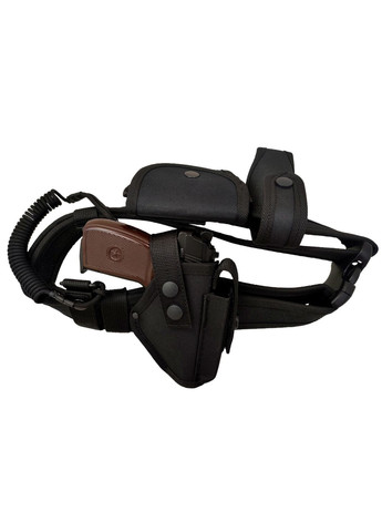 Пояс розвантажувальний жорсткий армійський тактичний ремінь (синтетичний, Чорний) ширина 5 см, макс. довжина 110 см Сварог (342375133)