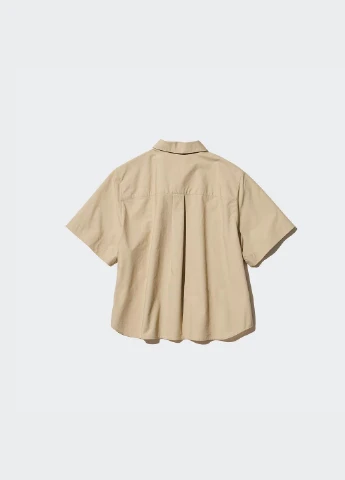 Бежева блуза Uniqlo